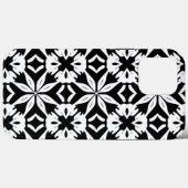 Coques Case-Mate iPhone Motif noir et blanc (Verso (horizontal))