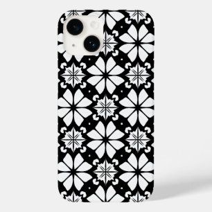 Coque Pour iPhone 14 Motif noir et blanc