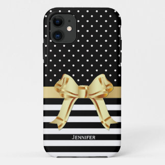 Case-Mate iPhone Case Motif noir et blanc chic