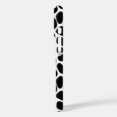 Coques Case-Mate iPhone Motif noir et blanc complexe (Verso / Gauche)