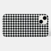 Coques Case-Mate iPhone Motif noir et blanc élégant (Verso (horizontal))