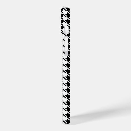 Coques Case-Mate iPhone Motif noir et blanc élégant (Verso / Gauche)