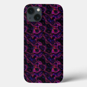 Coques Pour iPhone Motif noir rose chaud