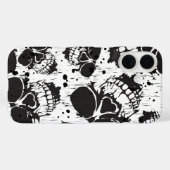 Coques Case-Mate iPhone Motif noir transparent (Verso (horizontal))