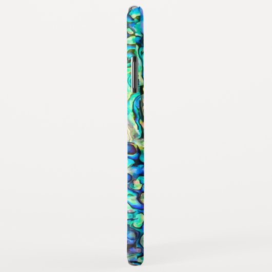 Coques Case-Mate iPhone Motif numérique Faux Abalone Paua Shell (Dos/Droite)