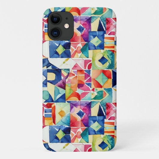 Coques Case-Mate iPhone Motif numérique géométrique abstrait 17-Étui pour (Dos)