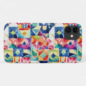 Coques Case-Mate iPhone Motif numérique géométrique abstrait 17-Étui pour (Dos (Horizontal))