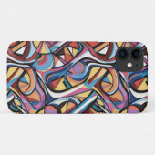 Coques Case-Mate iPhone Motif numérique géométrique abstrait moderne 48 (Dos (Horizontal))