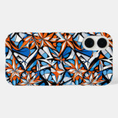 Coques Case-Mate iPhone Motif numérique géométrique abstrait moderne 50 (Verso (horizontal))