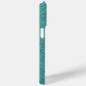 Coques Case-Mate iPhone Motif occidental à outils Turquoise (Verso / Droite)