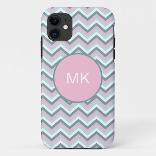 Coques Case-Mate iPhone Motif Ocean Mist Chevron (Dos)