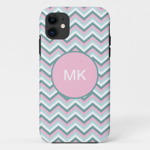 Coque iPhone 11 Motif Ocean Mist Chevron