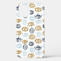 Motif oeil mal
