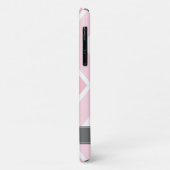 Coques Case-Mate iPhone Motif Ombre Pink Zig Zag Chevrons (Dos/Gauche)