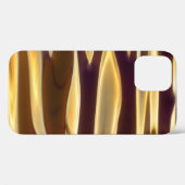 Coques Case-Mate iPhone Motif or abstrait du bureau (Verso (horizontal))