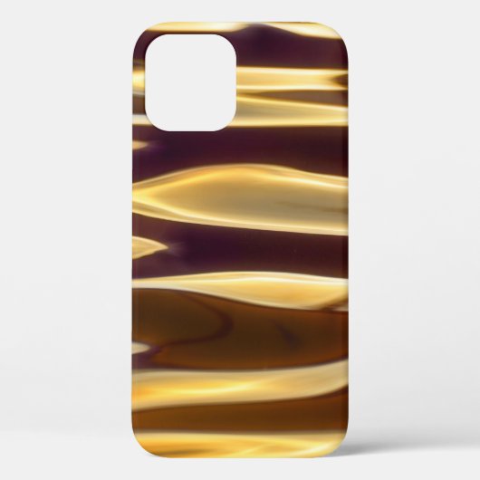 Coques Case-Mate iPhone Motif or abstrait du bureau (Verso)