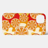 Coques Case-Mate iPhone Motif orange (Verso (horizontal))
