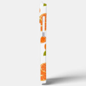 Coques Case-Mate iPhone Motif orange (Verso / Gauche)