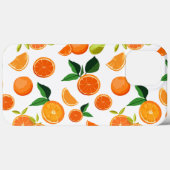 Coques Case-Mate iPhone Motif orange (Verso (horizontal))