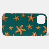 Coques Case-Mate iPhone Motif orange Starfish (Verso (horizontal))
