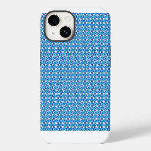 Coque Pour iPhone 14 Motif orchidées bleues