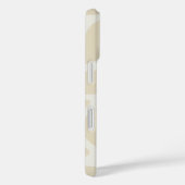 Coques Case-Mate iPhone Motif organique simple crème beige (Verso / Droite)