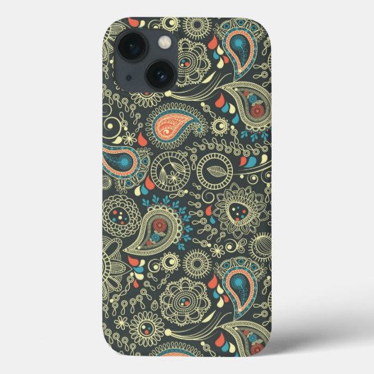 Coques Case-Mate iPhone Motif Paisley 3 (Verso)