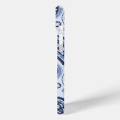Coques Case-Mate iPhone Motif Paisley Bleu (Verso / Gauche)