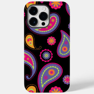 Coque Pour Pour iPhone 14 Pro Max Motif Paisley Coloré