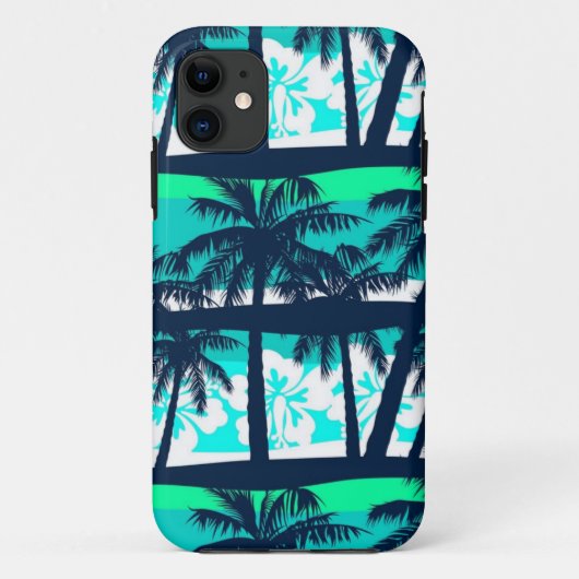 Coques Case-Mate iPhone Motif palmier (Dos)