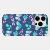 Coques Case-Mate iPhone Motif papillon (Verso (horizontal))