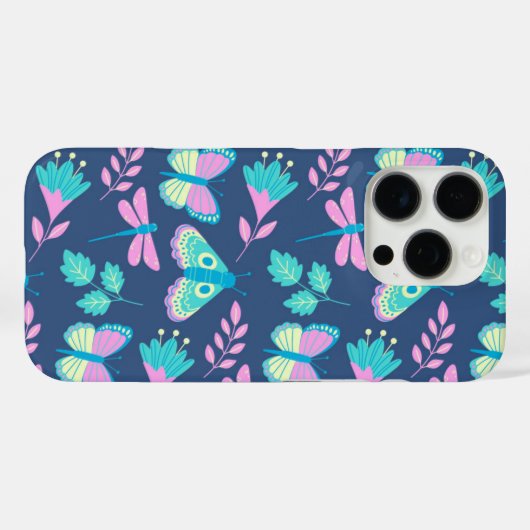 Coques Case-Mate iPhone Motif papillon (Verso (horizontal))