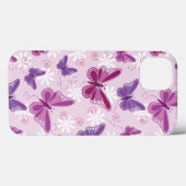 Coques Case-Mate iPhone motif papillon (Verso (horizontal))