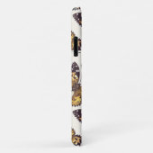 Coques Case-Mate iPhone Motif papillon de femme peinte (Dos/Droite)