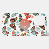 Coques Case-Mate iPhone Motif papillon de la teigne (Verso (horizontal))