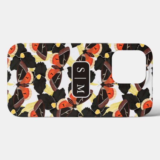 Coques Case-Mate iPhone Motif papillon Moth Coque-coque iphone Mate (Verso (horizontal))