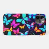 Coques Case-Mate iPhone Motif Papillon Néon (Dos (Horizontal))