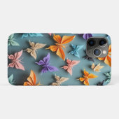 Coques Case-Mate iPhone Motif papillon Origami (Dos (Horizontal))