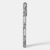 Coques Case-Mate iPhone Motif Parties scintillant argent Faux - Pas de Par (Verso / Droite)
