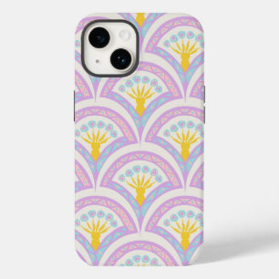 Coque Pour iPhone 14 Motif Pastel en Coquille