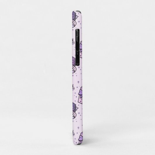 Coques Case-Mate iPhone Motif Pastel Goth Coffins (Dos/Gauche)