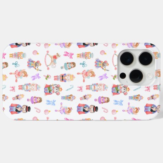 Coques Case-Mate iPhone Motif Pastel Nutcracker (Verso (horizontal))