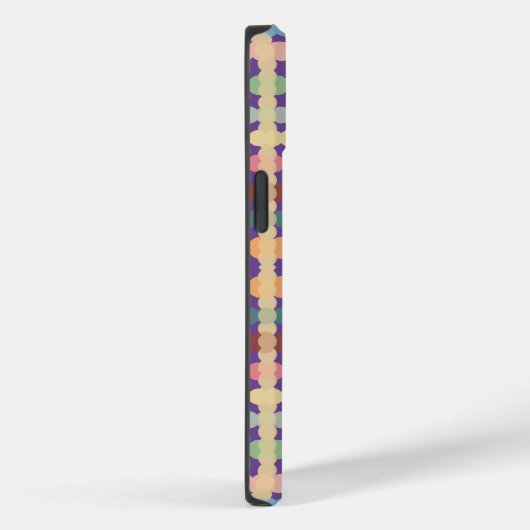 Coques Case-Mate iPhone Motif pastel pointillé (Verso / Droite)