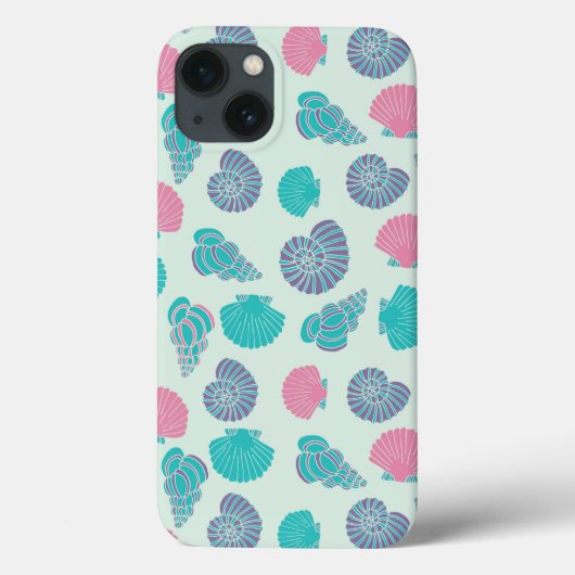 Coques Case-Mate iPhone Motif Pastel Seashell 1 (Verso)