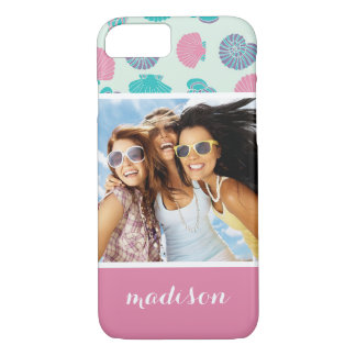 Case-Mate iPhone Case Motif Pastel Seashell | Votre photo et votre nom