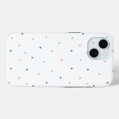 Coques Case-Mate iPhone Motif Pastel Triangle (Verso (horizontal))