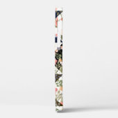 Coques Case-Mate iPhone motif patchwork transparent avec fleurs (Verso / Gauche)