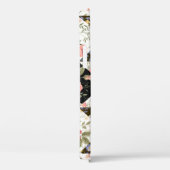 Coques Case-Mate iPhone motif patchwork transparent avec fleurs (Verso / Droite)