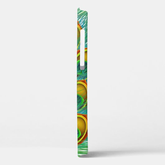 Coques Case-Mate iPhone Motif Peacock Feather (Verso / Gauche)