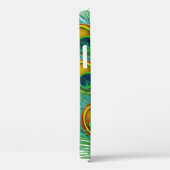 Coques Case-Mate iPhone Motif Peacock Feather (Verso / Droite)